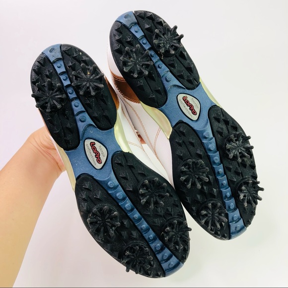 FootJoy LoPro Collection White Golf Shoes Spikes Size 6.5 M sportswear - Picture 7 of 9